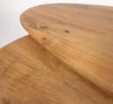 Kassel Couchtisch organisch, 2er-Set, Smooth Natural (25mm) - My Sons