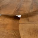 München Couchtisch rund, 3er-Set, Smooth Natural - My Sons