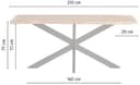 Esstisch 210, Nebel Table Collection - My Sons