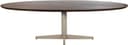 Esstisch 190, oval, Tischbein Beige, Mango Brown Walnut - My Sons
