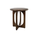 Beistelltisch Ø50, H55, Mango Brown Walnut, Zodiac Collection - My Sons