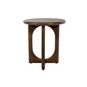 Beistelltisch Ø50, H55, Mango Brown Walnut, Zodiac Collection - My Sons