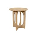 Beistelltisch Ø50, H55, Acacia Groovy Natural - My Sons