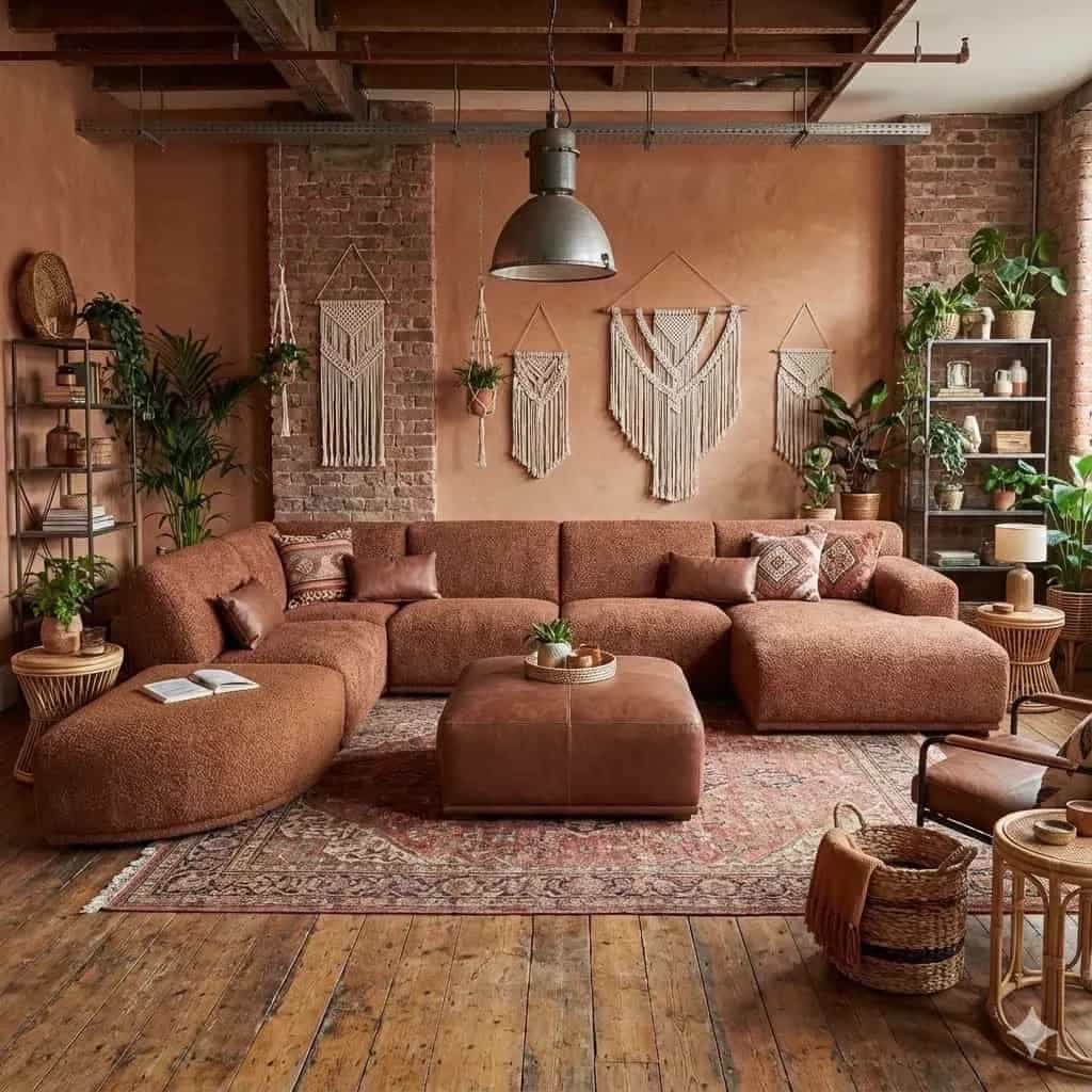 Ecksofa Creme