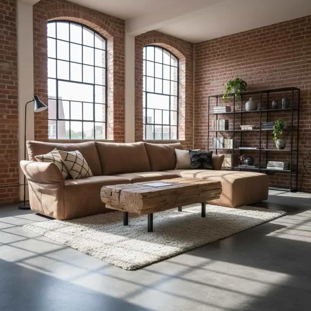Ecksofa Luka Afrika Leder