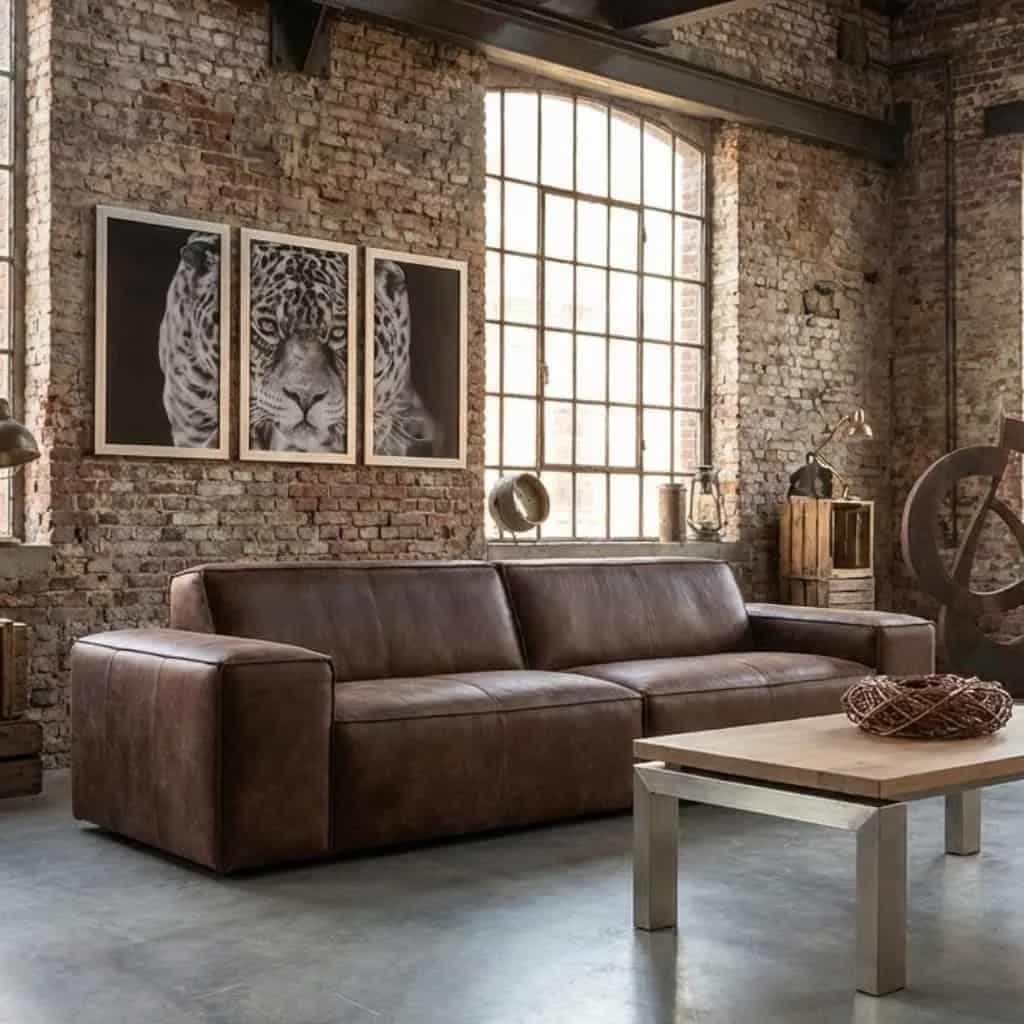Sofa Lungo | Afrika Leder