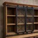 Vitrine Donny | Massives Teakholz - Sventerior