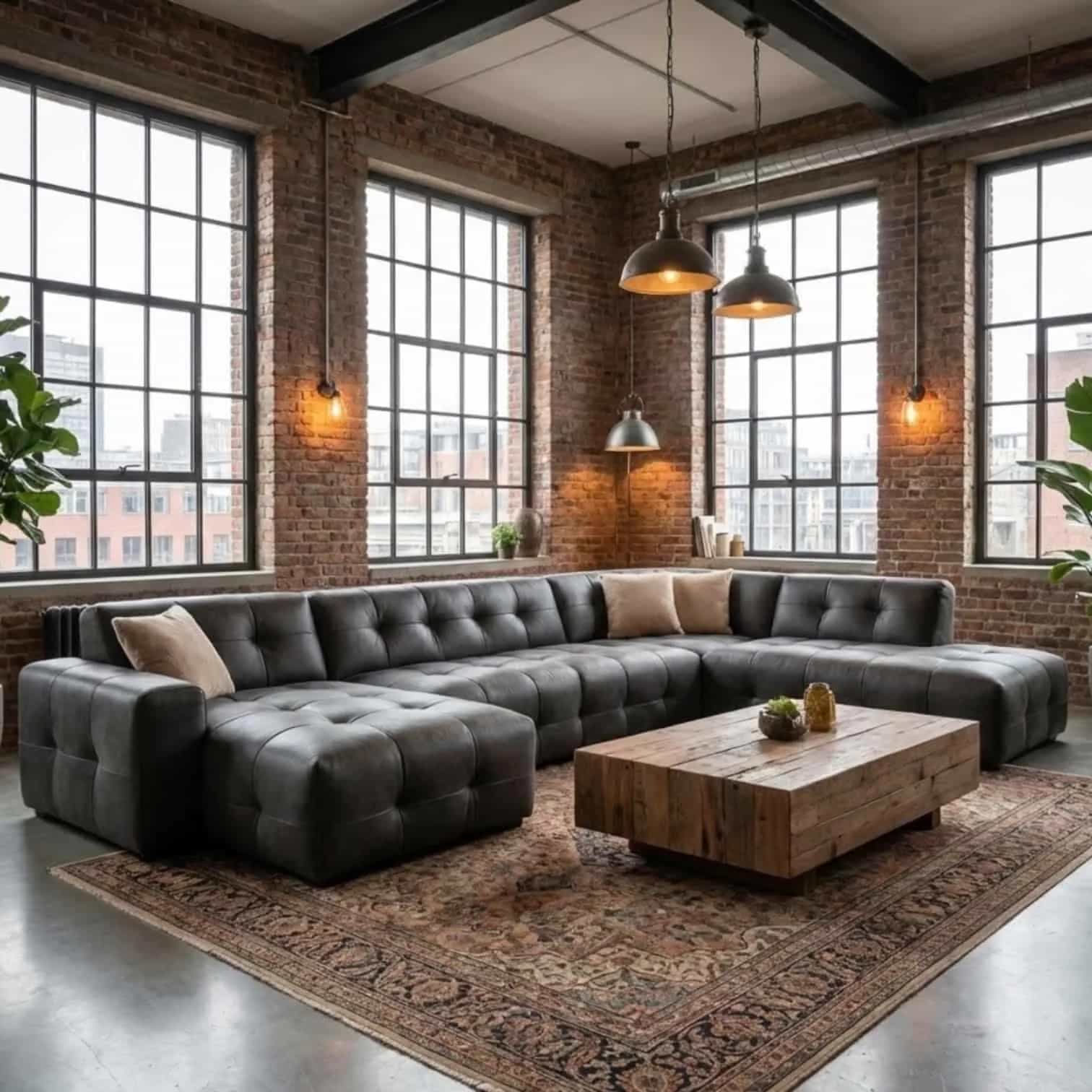 Lounge Sofa Amsterdam Kenia Leder