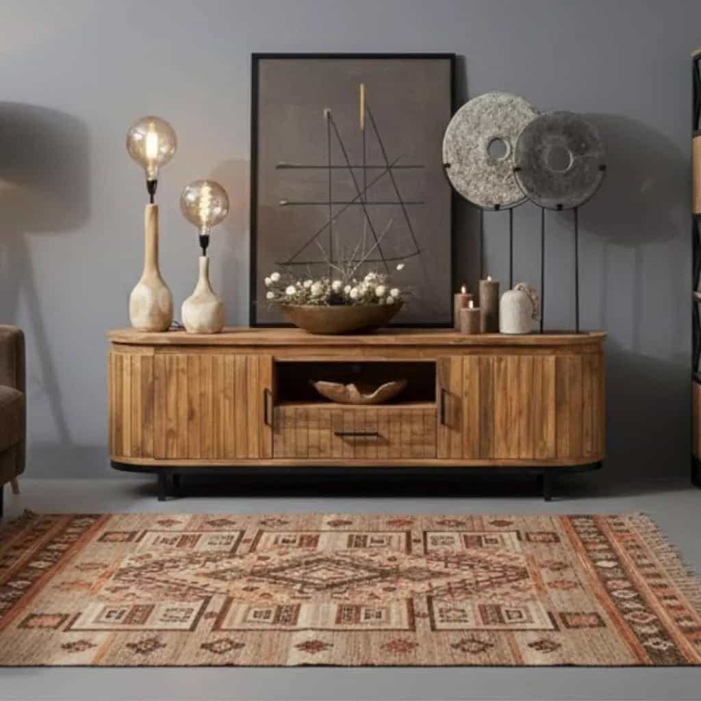 TV-Möbel Kennington Teakholz | 180 cm & 220 cm
