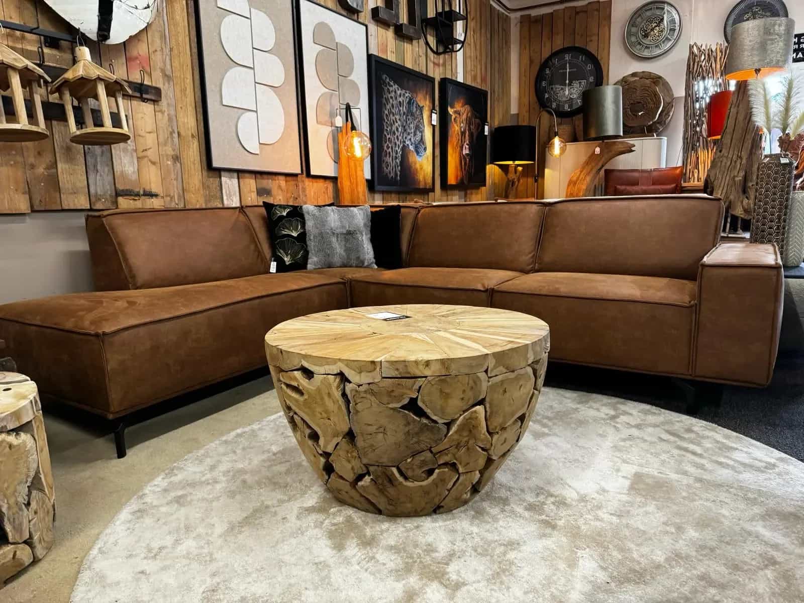 Ecksofa Marvin Öko-Leder