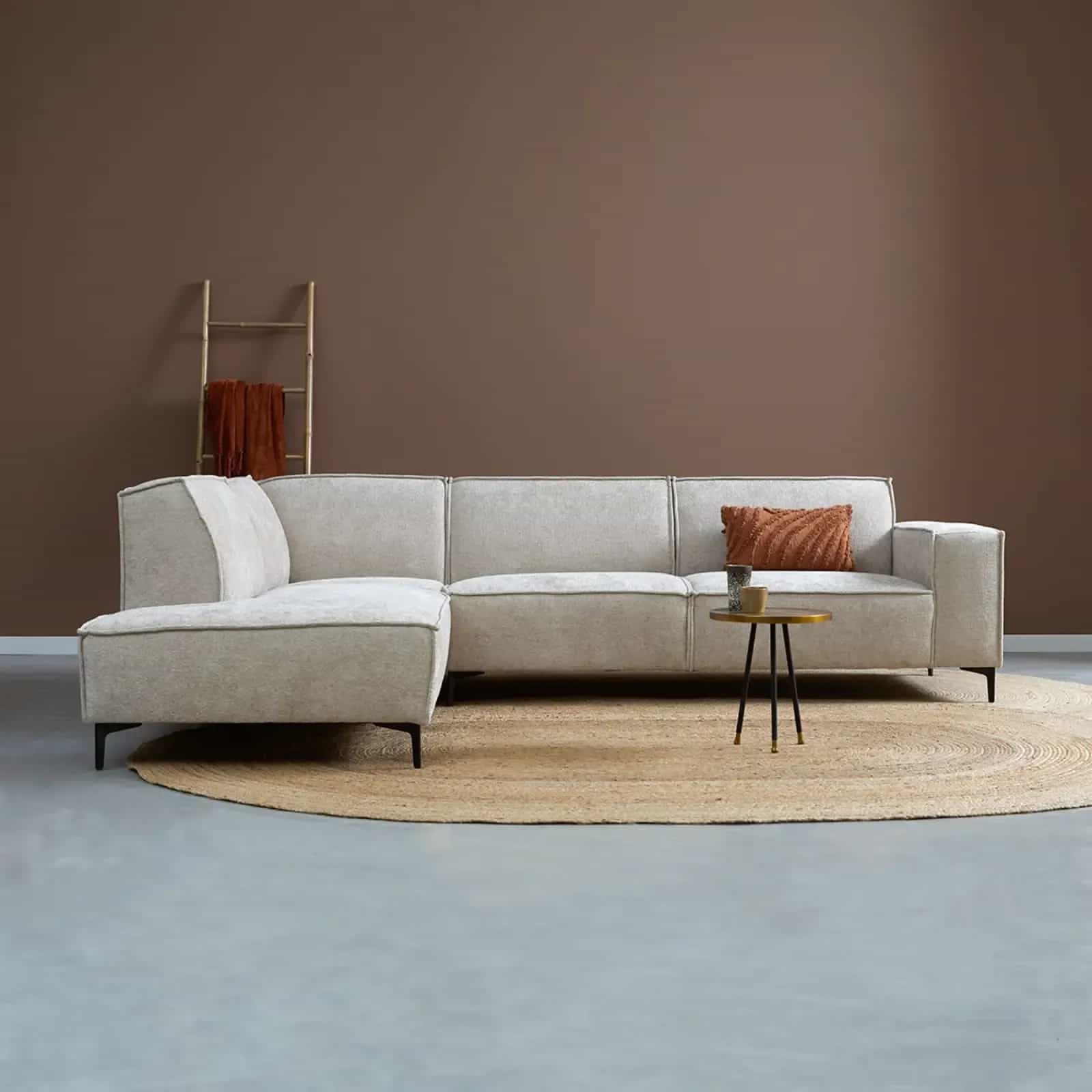 Ecksofa River Beige