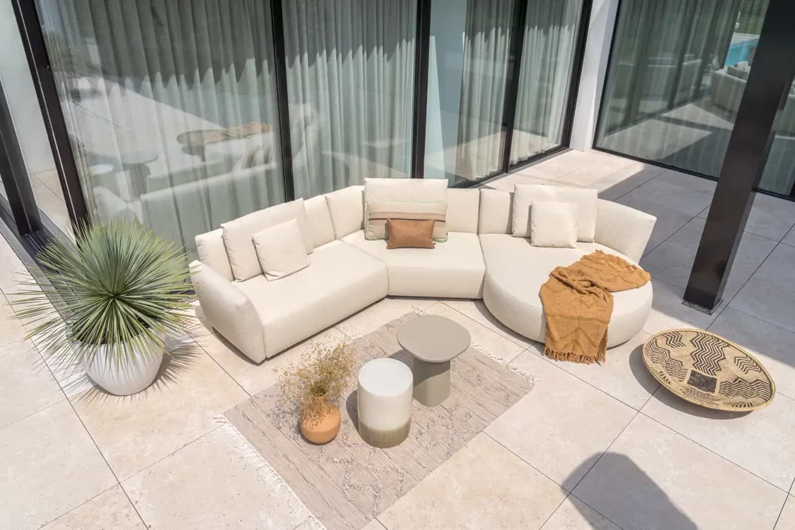 Salina Lounge Sofa Outdoor Bold Beige
