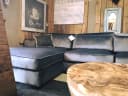 Hoekbank Moskou velours - Mokana Furniture