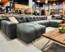 Loungebank Amsterdam Kenia leder, detailfoto 2 - Agpol