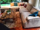 Hoekbank Le Noir | Ribstof, van Easy Sofa, detailfoto 2
