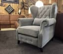 Landelijke fauteuil Winston met knopen - Primavera