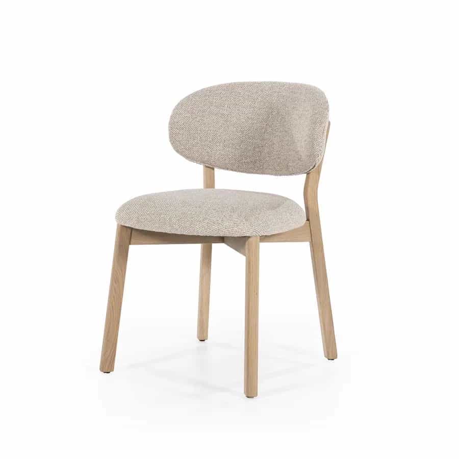 Stuhl Mikky natur - taupe Moon
