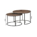 Couchtisch Maya | 70 cm | 3er-Set - Starfurn