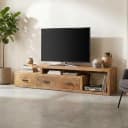 TV-Möbel Solid Naturfarben | 225 cm - Sventerior