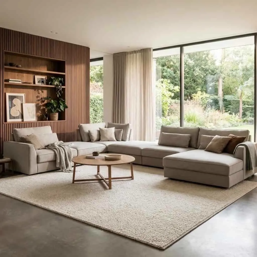 Hoekbank Adino in sfeer