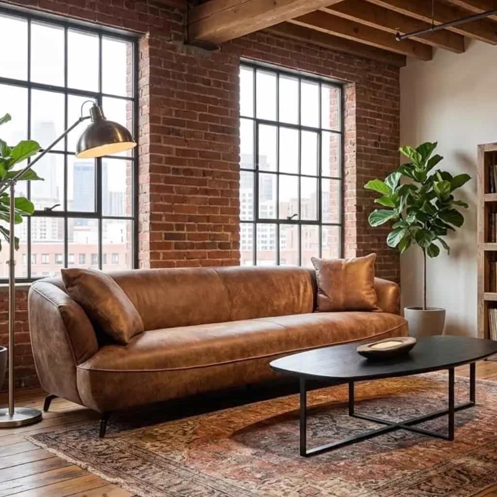 Ledersofa Tosca