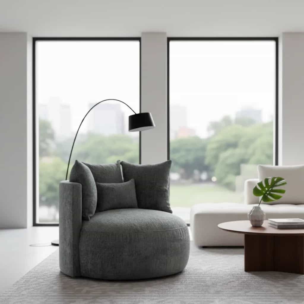 Loveseat Roxy | Anthrazit