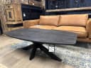 Couchtisch Dänisch Oval | Schwarz - Mokana Furniture