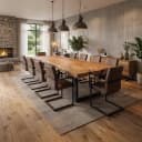 Truhentisch Suar Holz U-Bein - Sventerior
