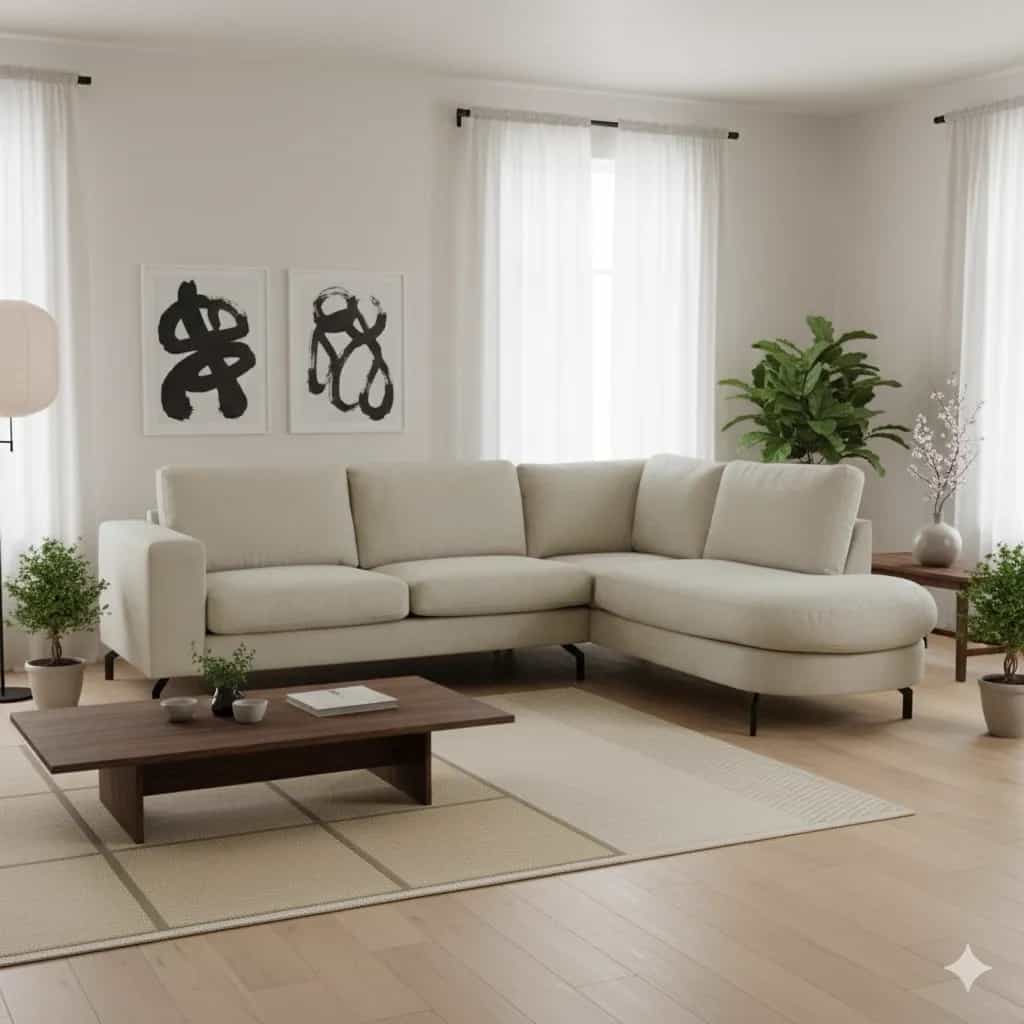 Ecksofa Fedor Natural