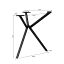 Y-Bein | Schwarz | 2er Set - Starfurn