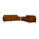 Sofagarnitur Ohio 2,5+2 Sitzer | Cognac - Wildeboer & van der Weide