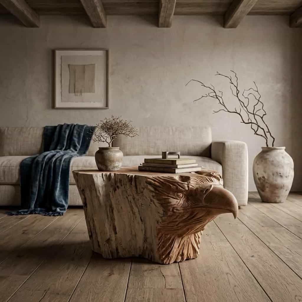 Couchtisch Eagle Teak Unique