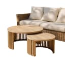 Couchtisch Set Teak rund outdoor - Benoa