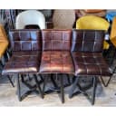 Industrie Barhocker 3er Set