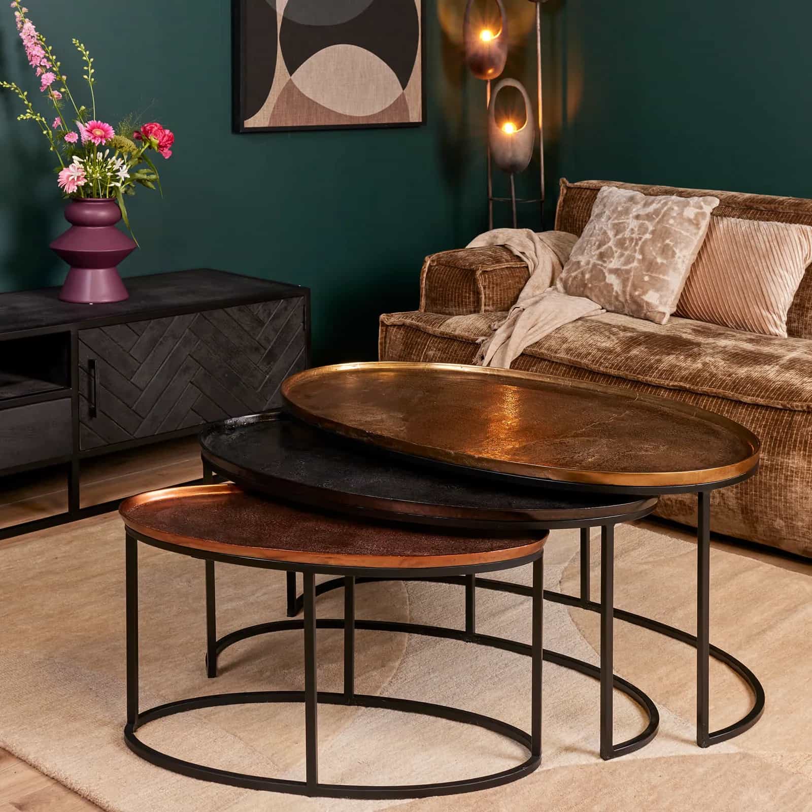Couchtisch Raley | 100 cm | 3er-Set