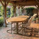 Bartisch Suar Holz oval - Sventerior
