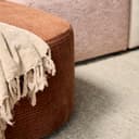 MySofa Blocks U-bank ribstof in terracotta modern_organic sfeer Mokana