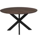 Eettafel Madison Brown | 150 cm | Poot Black, detailfoto 4 - Starfurn