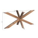 Matrix Bein | Oval/Rechteckig | Bronze - Starfurn