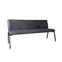Esszimmerbank Tivoli Bull | 185 cm | Anthrazit - Starfurn