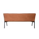 Esszimmerbank Tivoli Bull | 185 cm | Cognac - Starfurn