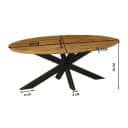 Esstisch Brandy | 160 cm | Oval - Starfurn