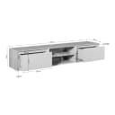 Abgehängte TV-Möbel Ambiance Natural | 160 cm - Starfurn