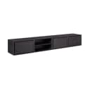 TV-Hängeschrank Ambiance Schwarz | 200 cm - Starfurn
