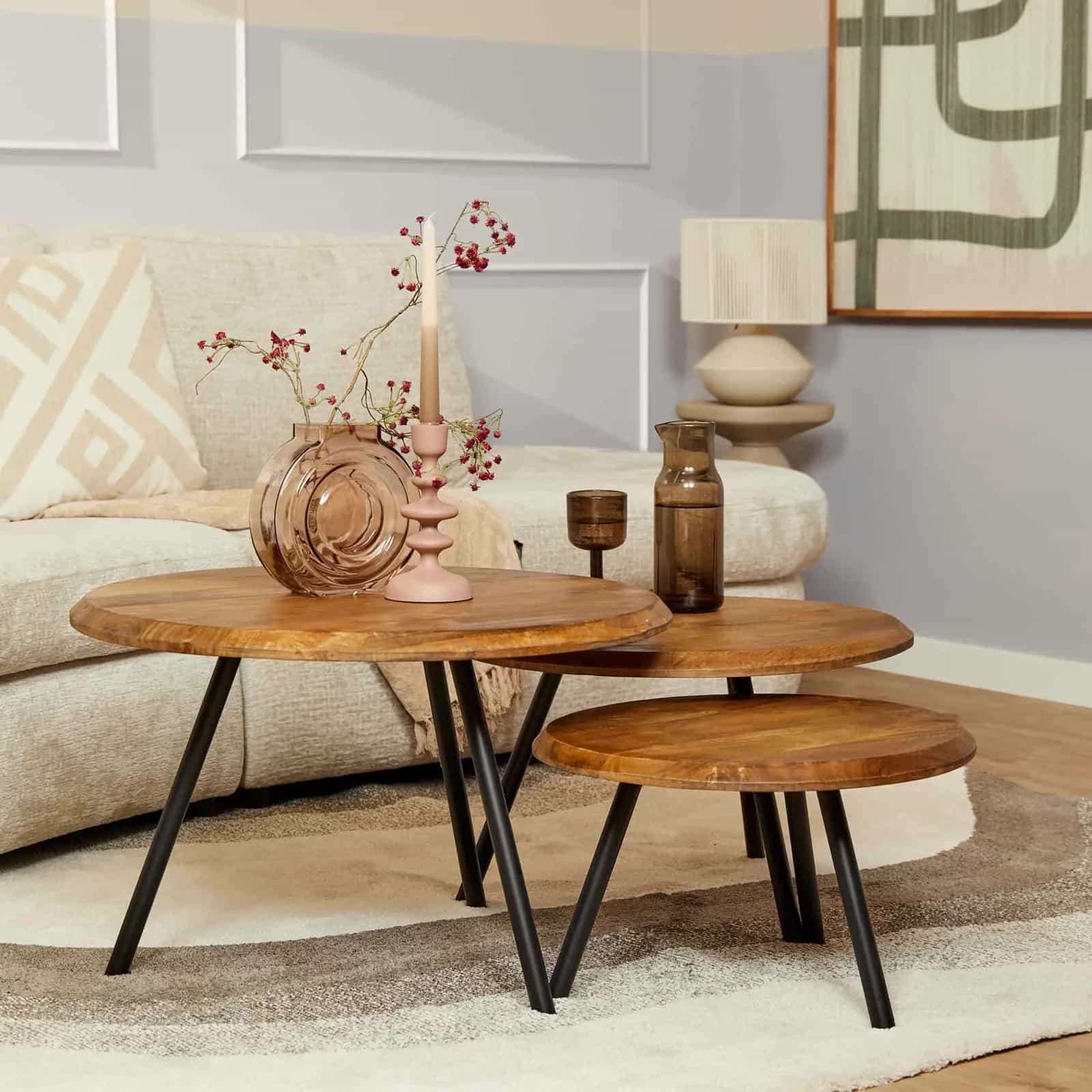 Couchtisch Ohio | 70 cm | 3er-Set