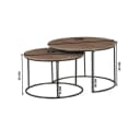 Couchtisch Maya | 70 cm | 3er-Set - Starfurn