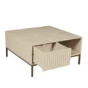 Couchtisch Madison Sand | 80 cm | Quadratisch - Starfurn