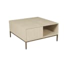 Couchtisch Madison Sand | 80 cm | Quadratisch - Starfurn