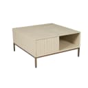 Couchtisch Madison Sand | 80 cm | Quadratisch - Starfurn