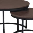 Couchtisch Otik Black Oak | 70 cm | 2er-Set - Starfurn